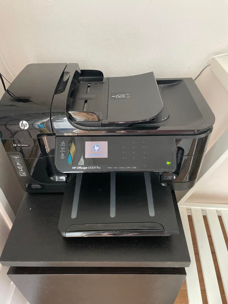 HP Officejet 6500A Plus All-in-One Printer, Computers en Software, Printers, Gebruikt, All-in-one, Inkjetprinter, Faxen, Draadloos