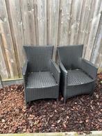 2 tuinstoelen, Tuin en Terras, Ophalen, Zo goed als nieuw, Kunststof