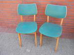 Keukenstoelen retro - vintage, Huis en Inrichting, Gebruikt, Twee, Overige kleuren, Keukenstoelen
