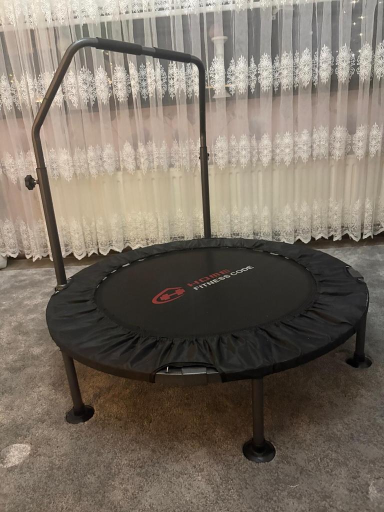 Hammer Fitness Code Minitrampoline met handvat, Ophalen of Verzenden, Zo goed als nieuw