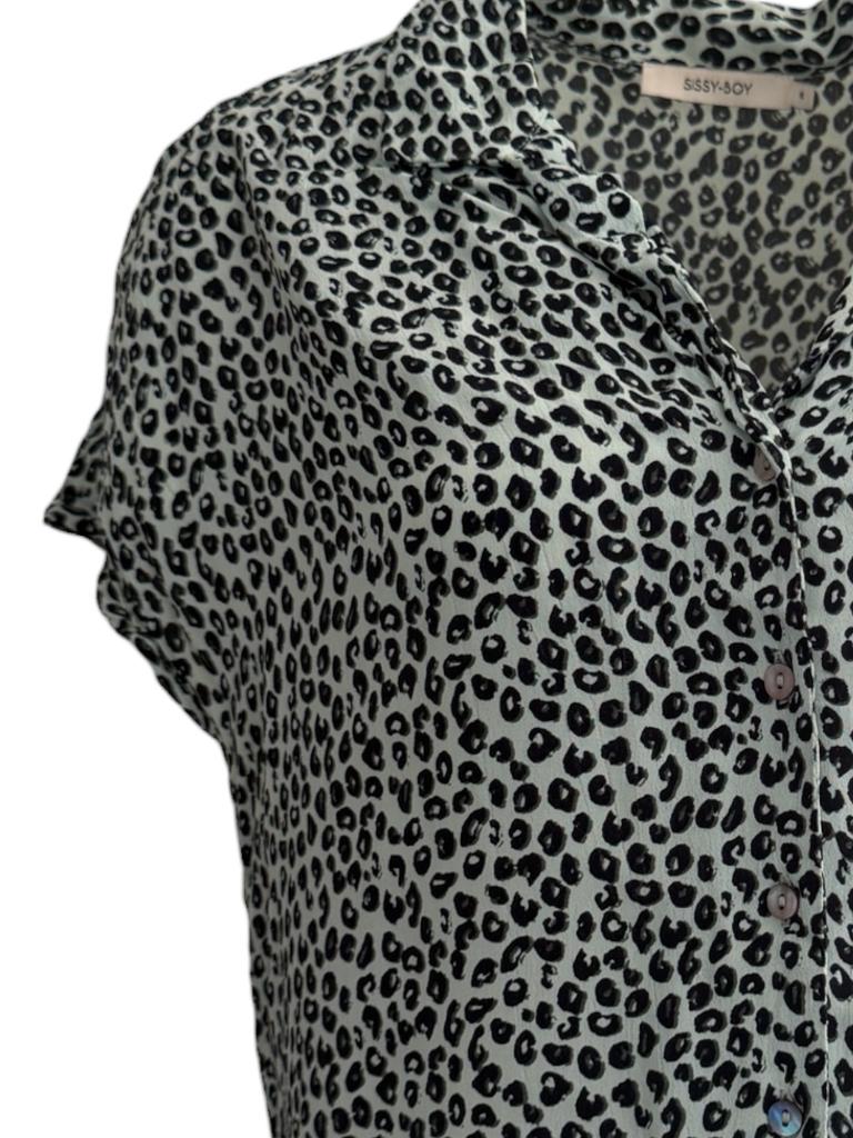 Sissy Boy blouse S, Maat 38/40 (M), Ophalen of Verzenden, Zo goed als nieuw, Groen