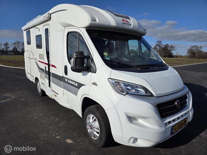 Adria Compact SL 2015 Enkele bedden-131PK-Euro5-Cruise, Caravans en Kamperen, Campers, Bedrijf, Half-integraal, Adria, Diesel