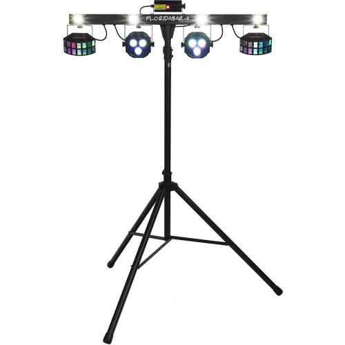 ALGAM LIGHTING - FLORIDABAR-II Complete lichtshow met laser, Muziek en Instrumenten, Licht en Laser, Geluidgestuurd, ., Nieuw