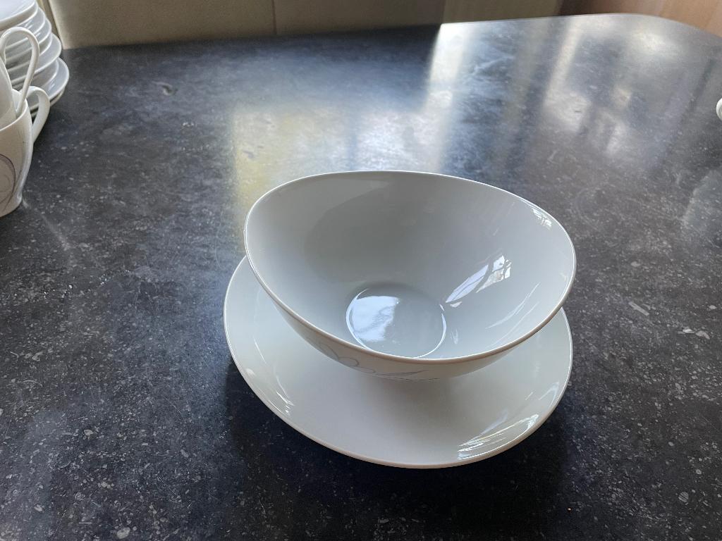 Larissa Eschenbach Servies van Copier, Huis en Inrichting, Ophalen, Zo goed als nieuw, Overige stijlen, Porselein