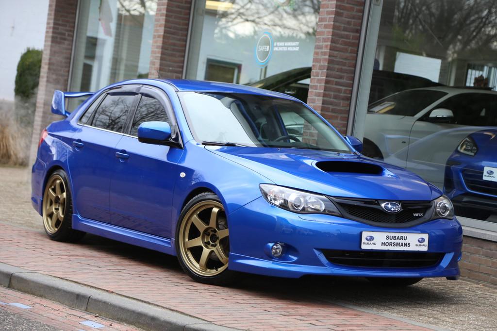 Subaru Impreza 2.5 WRX Executive AWD 280pk Magnaflow, Auto's, Subaru, Gebruikt, 4 cilinders, Blauw, Vierwielaandrijving