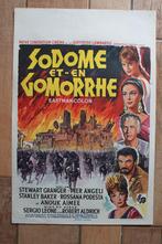 filmaffiche Sodom and Gomorrah Stewart Granger filmposter, Rechthoekig Staand, Ophalen of Verzenden, Zo goed als nieuw, A1 t/m A3
