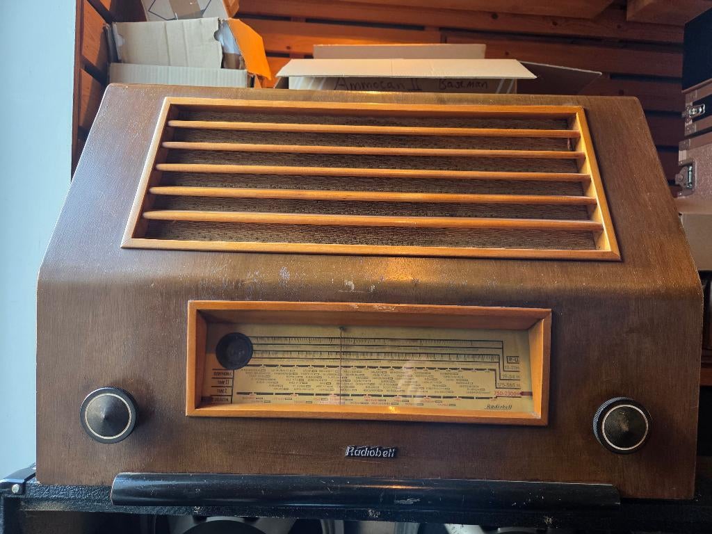 Radiobell Buizenradio, Antiek en Kunst, Antiek | Tv's en Audio, Ophalen