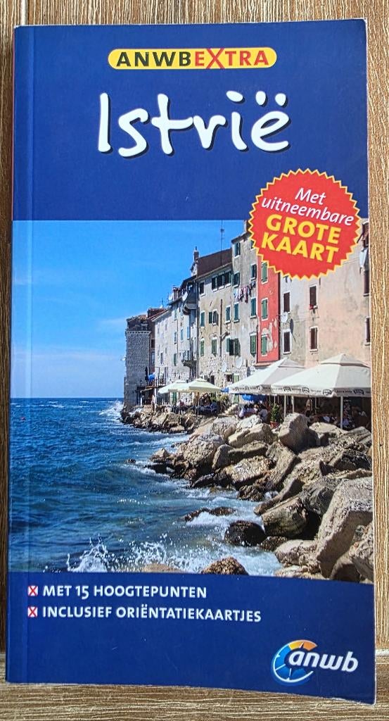 ANWB Extra Reisgids Istrie, Boeken, ANWB, Europa, Ophalen of Verzenden, Zo goed als nieuw