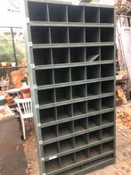Industriële stalen vakkenkast, ook ideaal voor cd’tjes., Ophalen of Verzenden