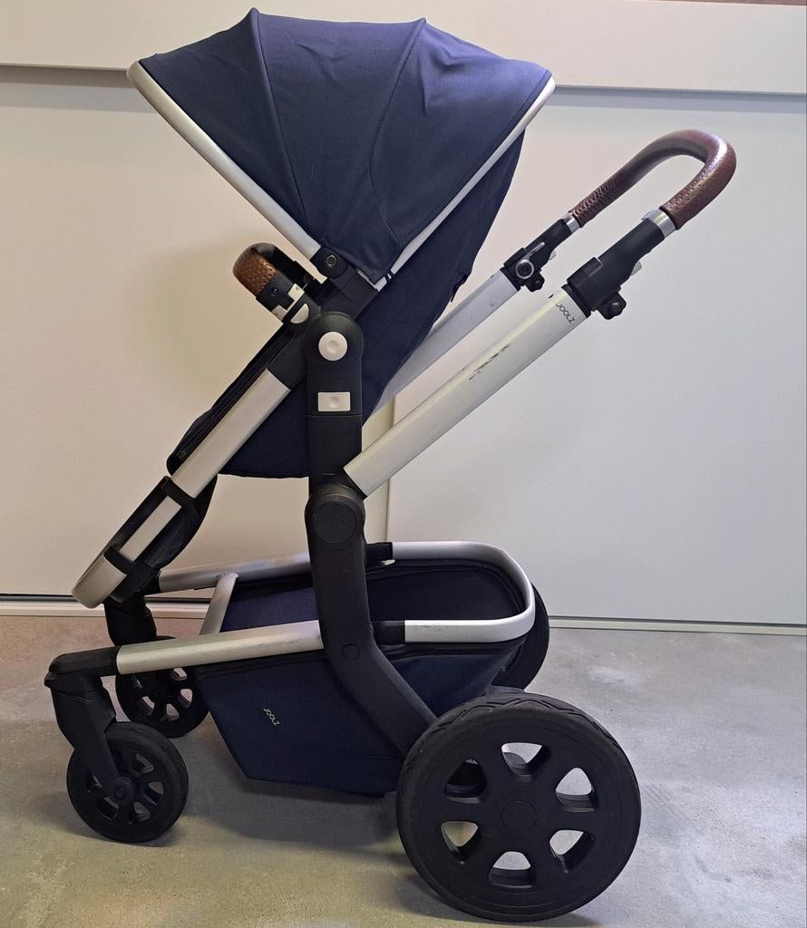 Joolz Day2 Earth Parrot Blue kinderwagen, Gebruikt, Combiwagen, Verstelbare duwstang, Ophalen