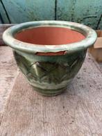 Bloempotten mix partij, Ophalen, Rond, Zo goed als nieuw, Aardewerk
