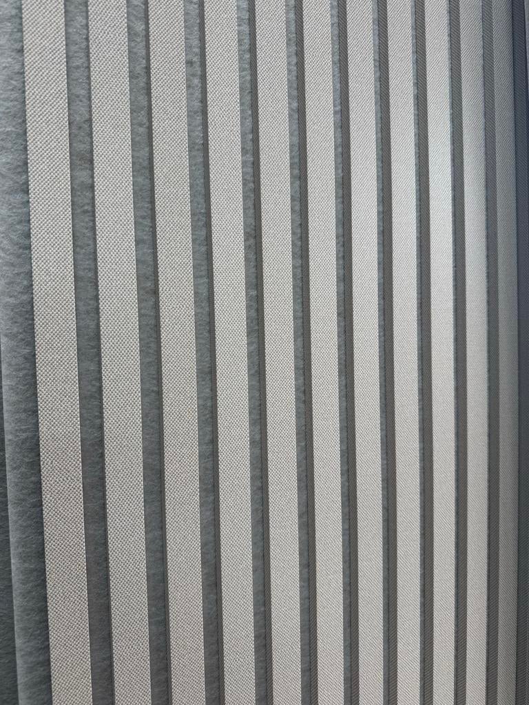 Akoestische wandpanelen suède japandi style met wit vilt, Huis en Inrichting, Geluiddempend, 270 cm, Meerkleurig, Textiel