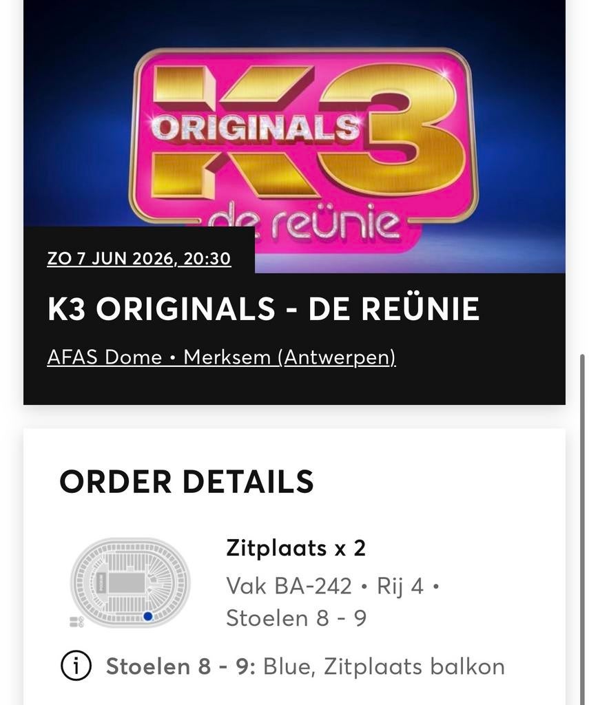 K3 laatste show antwerpen, Juni