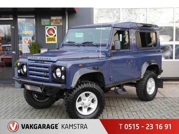 Land Rover Defender 2.4 TD 4x4 KBX/winterpakk/Prachige Uitv, Auto's, Bestelauto's, Bedrijf, Te koop, 4x4, ABS, Alarm, Elektrische ramen