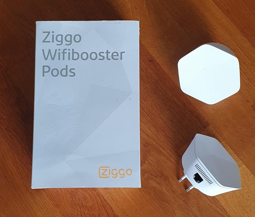 Ziggo wifibooster pods PP01-ZG, Ophalen