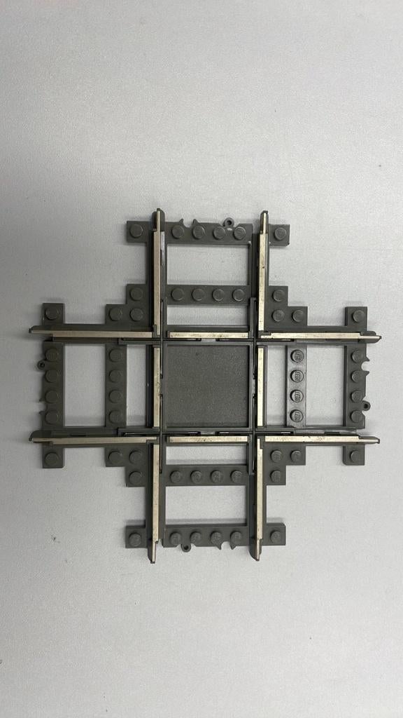 SB2089 Lego 9v rails/ kruising, Kinderen en Baby's, Speelgoed | Duplo en Lego, Ophalen of Verzenden, Gebruikt