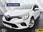 Renault Clio 1.0 TCe Zen 2021 Lane Airco Cruise Carplay, Auto's, Voorwielaandrijving, Stof, Gebruikt, Wit
