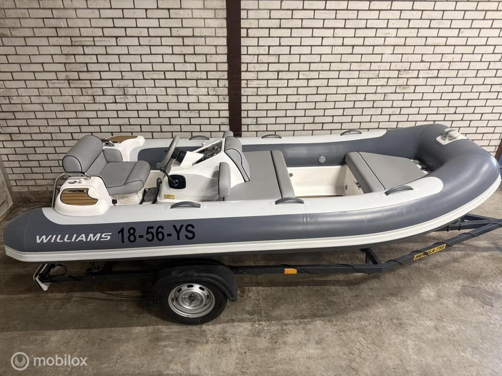 🔥 Williams Turbojet 385 – Snel compact en luxe tender!, Gebruikt, Sales@williamsjettenders.com, Williams, 70 tot 120 pk