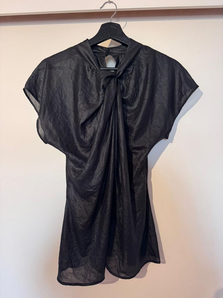 Pikzwarte blouse van rinascimento maat L, Kleding | Dames, Ophalen of Verzenden, Zo goed als nieuw, Maat 42/44 (L), Zwart