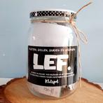 Kletspot 'Lef' - kletsen, dollen, durven, uitdagen, Ophalen of Verzenden, Zo goed als nieuw