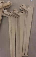 Element plankdragers 25 CM WIT Element System | 10 stuks, Ophalen of Verzenden, Gebruikt