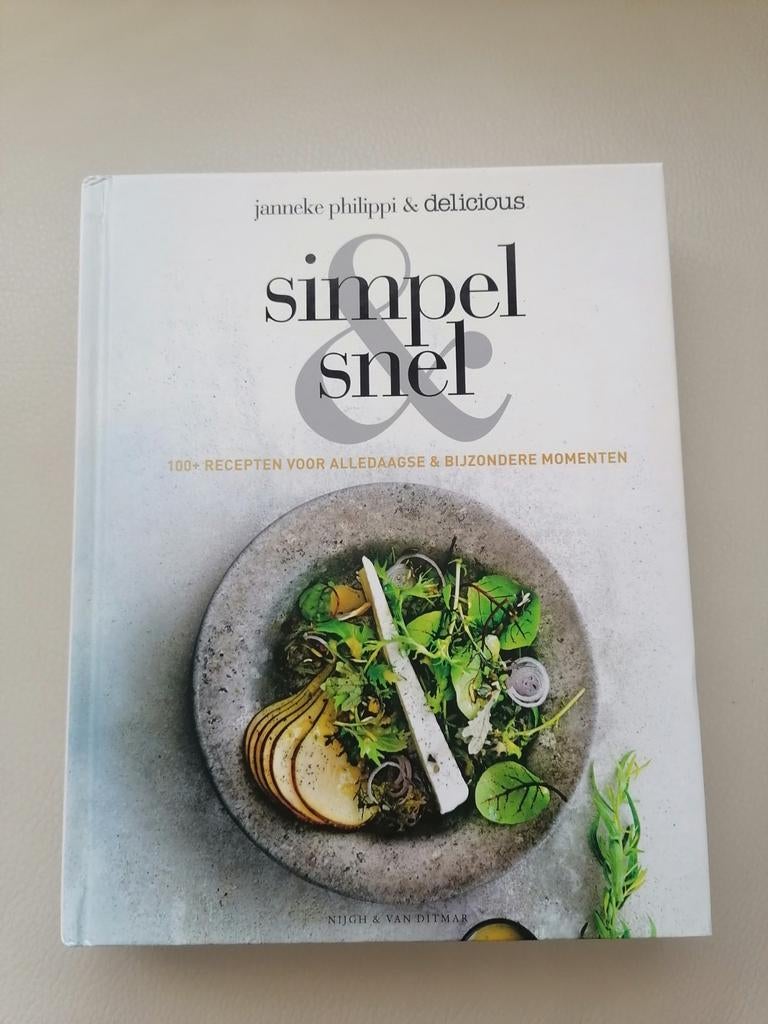 Simpel & Snel - Janneke Philippi & delicious, Hoofdgerechten, Janneke Philippi, Ophalen of Verzenden, Zo goed als nieuw