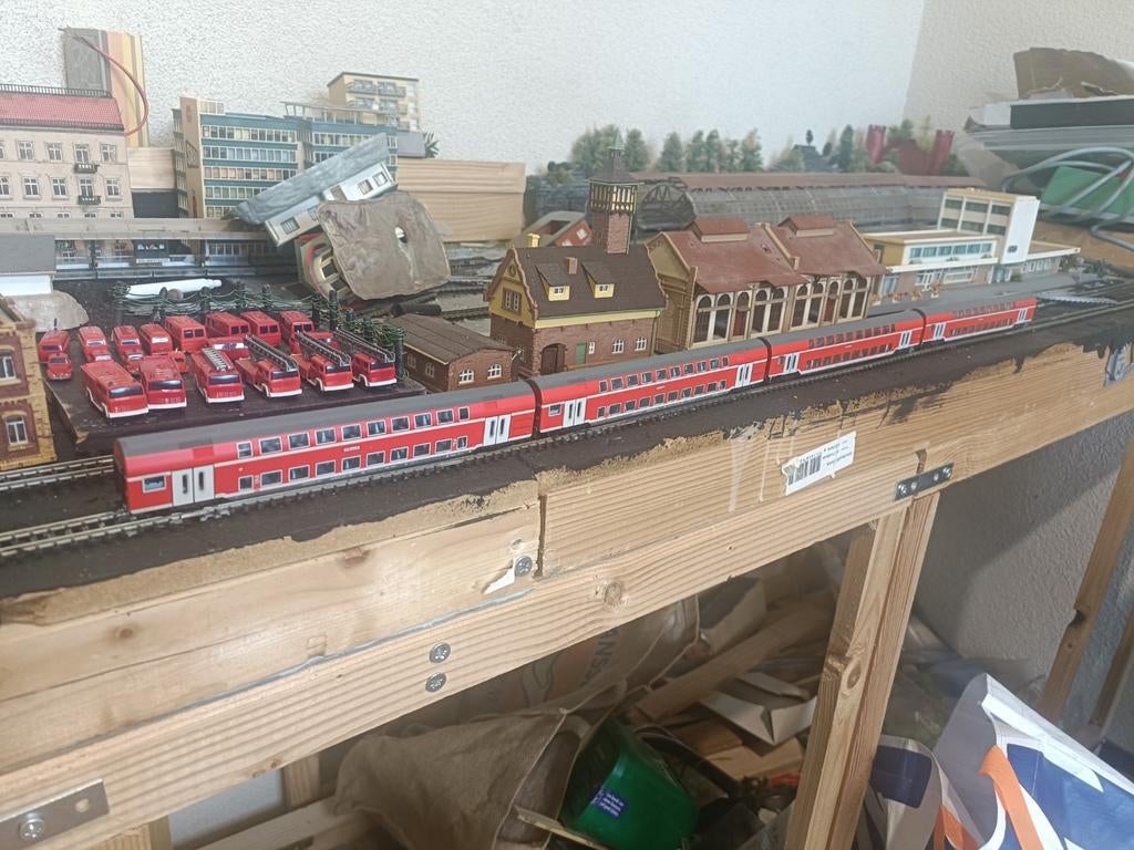 Duitse dubbeldekker, Hobby en Vrije tijd, Modeltreinen | N-Spoor, Verzenden, Gelijkstroom, Wagon, Overige merken