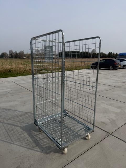 Grote partij rolcontainers, Doe-het-zelf en Verbouw, Transportwagens, 100 liter of meer, Ophalen, Gebruikt, Transportkar