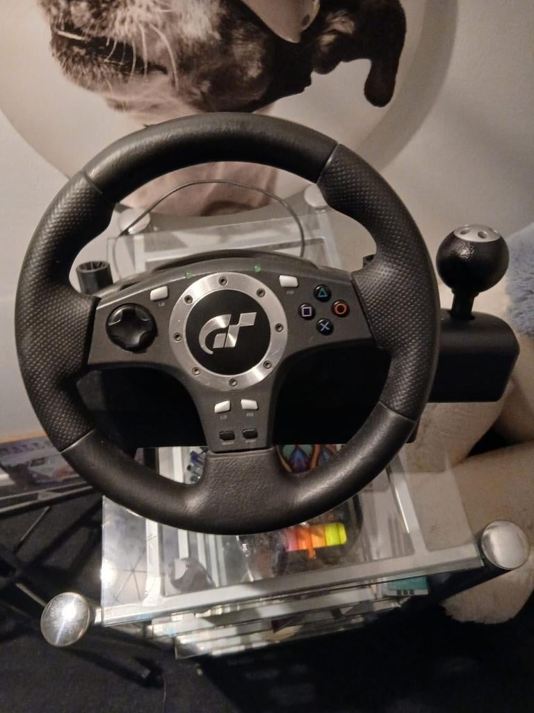 Logitech Driving Force GT stuur PS3/PC, Ophalen of Verzenden, Stuurtje of Sportattribuut