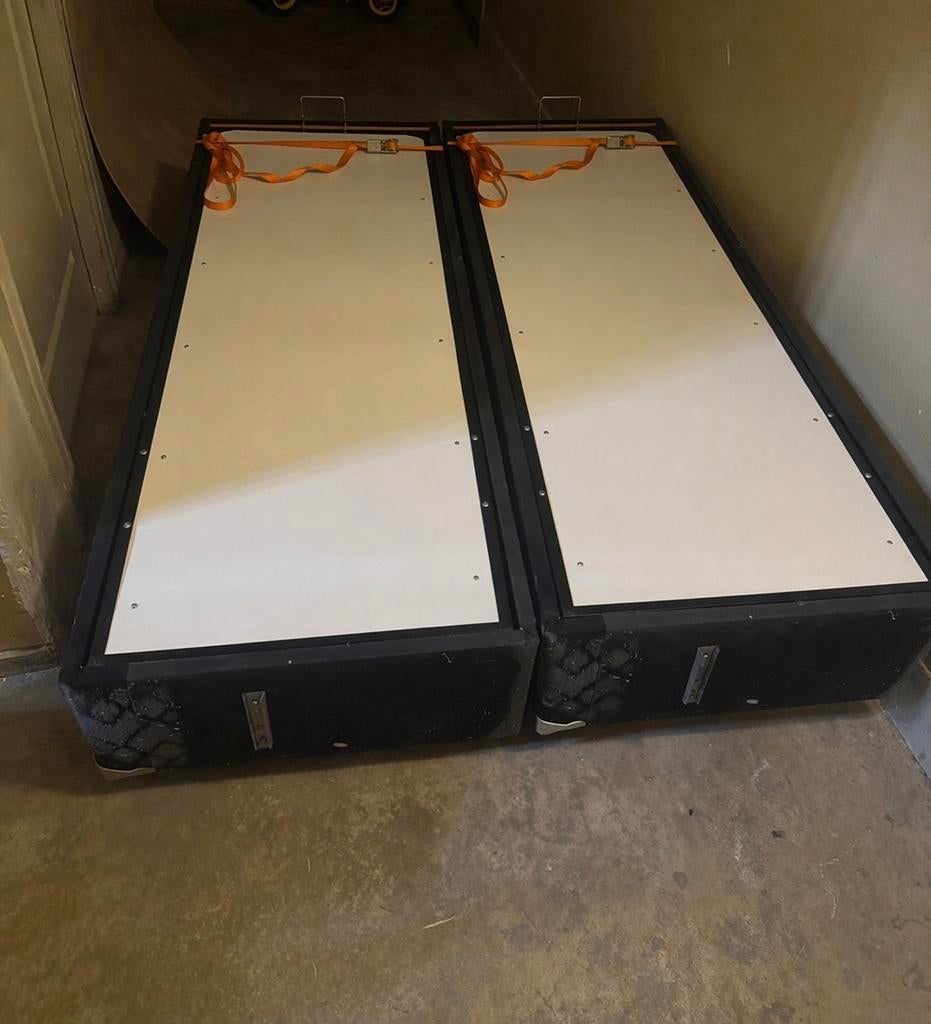 Bed 160x200 met opberg ruimte, Huis en Inrichting, Ophalen, Overige materialen, Gebruikt, Tweepersoons