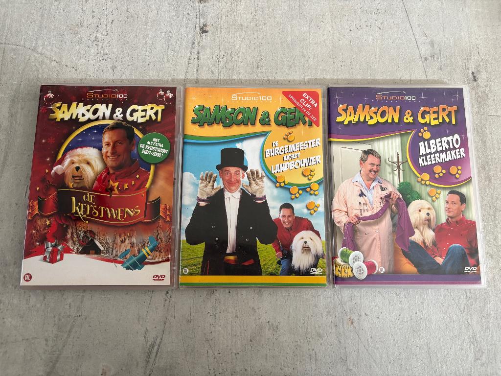 Samson & Gert Kerstwens, Landbouwer, Kleermaker DVD, Alle leeftijden, Ophalen of Verzenden, Zo goed als nieuw, Tv fictie