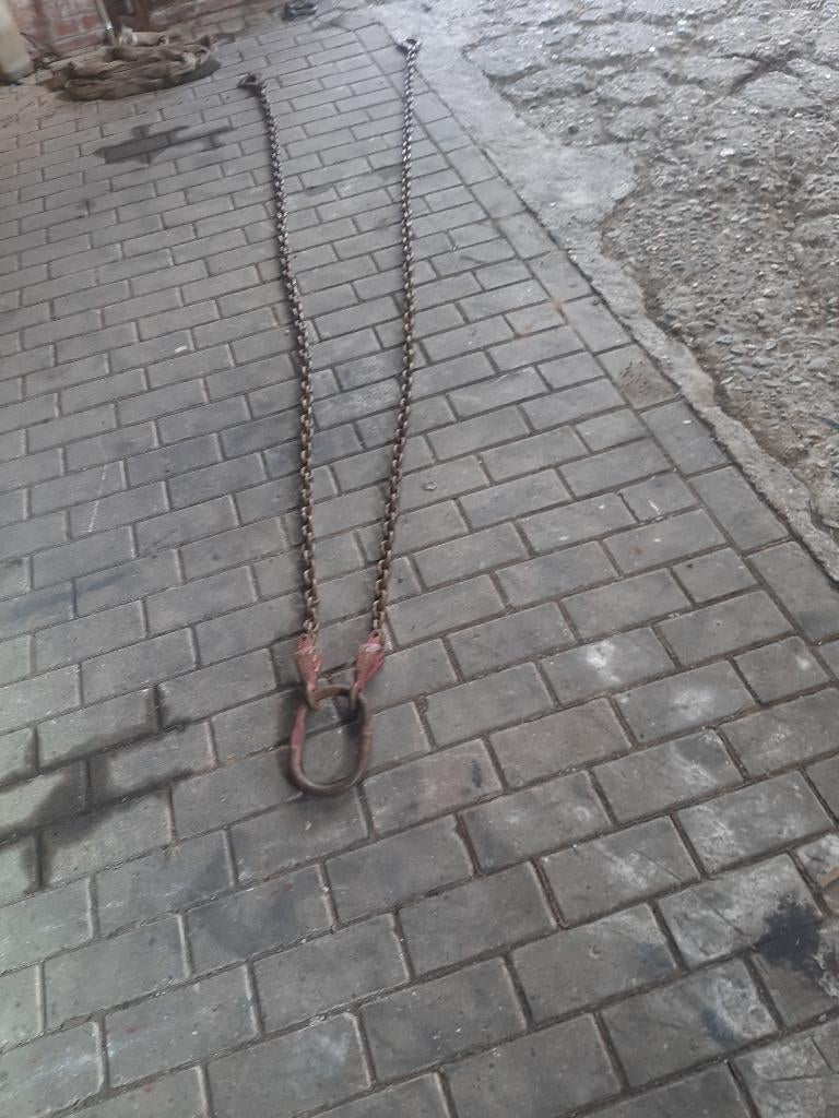 2 sprong ketting, Ophalen, Gebruikt