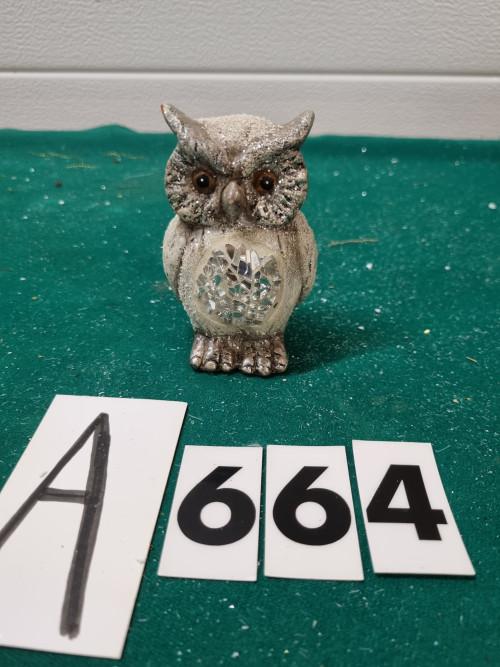 Uilen beeld grijs glitters , [a664], Diversen, Kerst, Ophalen of Verzenden, 'T Olde Gre-j, Info@toldegrej.nl, Endepoelstraat 20f Didam