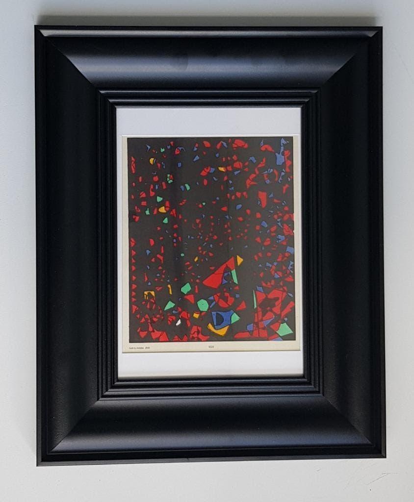 Fahr El Nissa Zeid-color pochoir 1952, Antiek en Kunst, Kunst | Litho's en Zeefdrukken, Ophalen of Verzenden