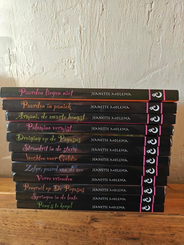 12 Delige serie van: De pony's van de Pegasus., Boeken, Ophalen of Verzenden, Zo goed als nieuw