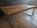 Stoere salontafel, 100 tot 150 cm, Minder dan 50 cm, Rechthoekig, 50 tot 100 cm