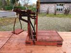 Antieke bascule weegschaal - Decoratief en functioneel, Ophalen, Gebruikt, Vloerweegschaal, 50 tot 100 kg