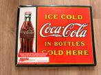Coca-Cola reclamebord, Verzamelen, Ophalen of Verzenden, Gebruikt, Reclamebord