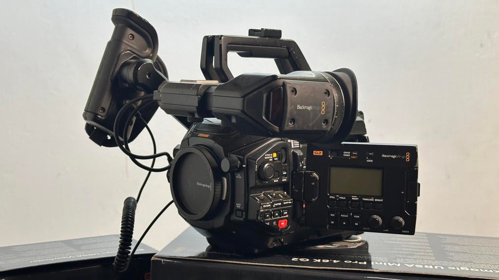Actie: Blackmagic Ursa mini pro 4.6k G2 (body A + extras), Ophalen