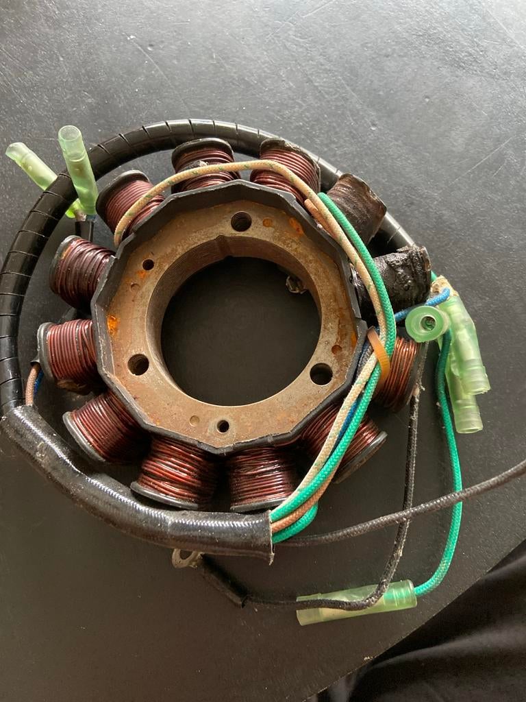 Stator Yamaha 9,9 pk viertakt, Ophalen, Gebruikt, Motor en Techniek, Motorboot