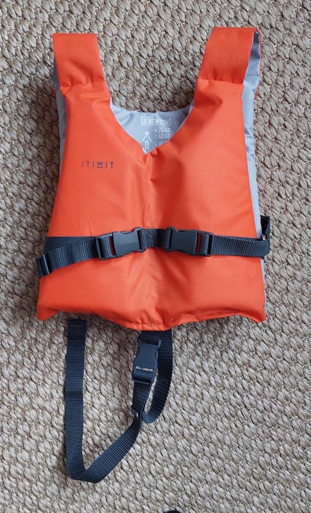 Reddingsvest 25 tot 40 kilo, Watersport en Boten, Ophalen of Verzenden, Zo goed als nieuw, Kind, Reddingsvest of Zwemvest