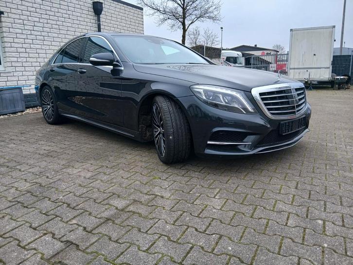 MERCEDES S350 BLEUTEC AMG STYLING PANORAMADAK 20 INCH AMG, Auto's, Mercedes-Benz, Bedrijf, S-Klasse, 360° camera, ABS, Achteruitrijcamera