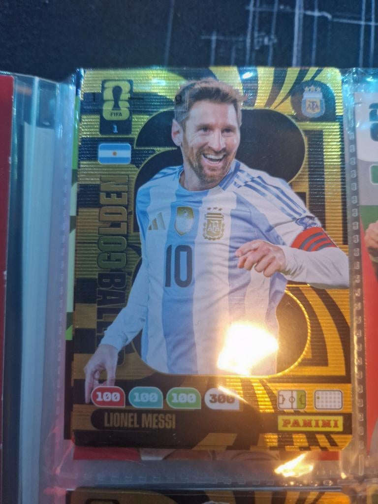 Messi Golden Baller #1 WK 2026 Panini Voetbalplaatje, Hobby en Vrije tijd, Stickers en Plaatjes, Ophalen of Verzenden, Nieuw, Plaatje