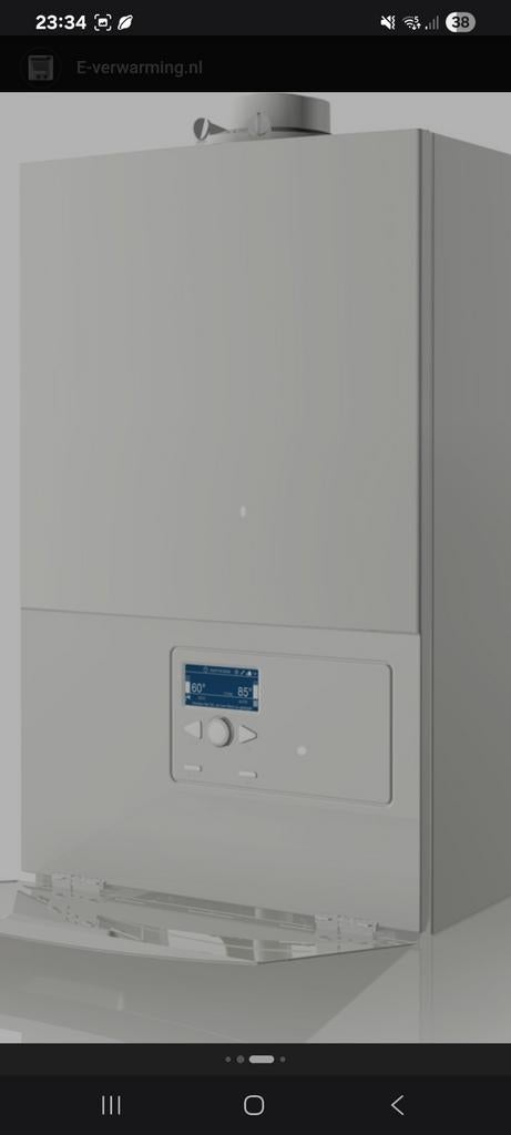 CV ketel Atag I28ecz met thermostaat Atag One Zone, Ophalen, 30 tot 80 cm, 500 tot 800 watt, Hoog rendement (Hr)