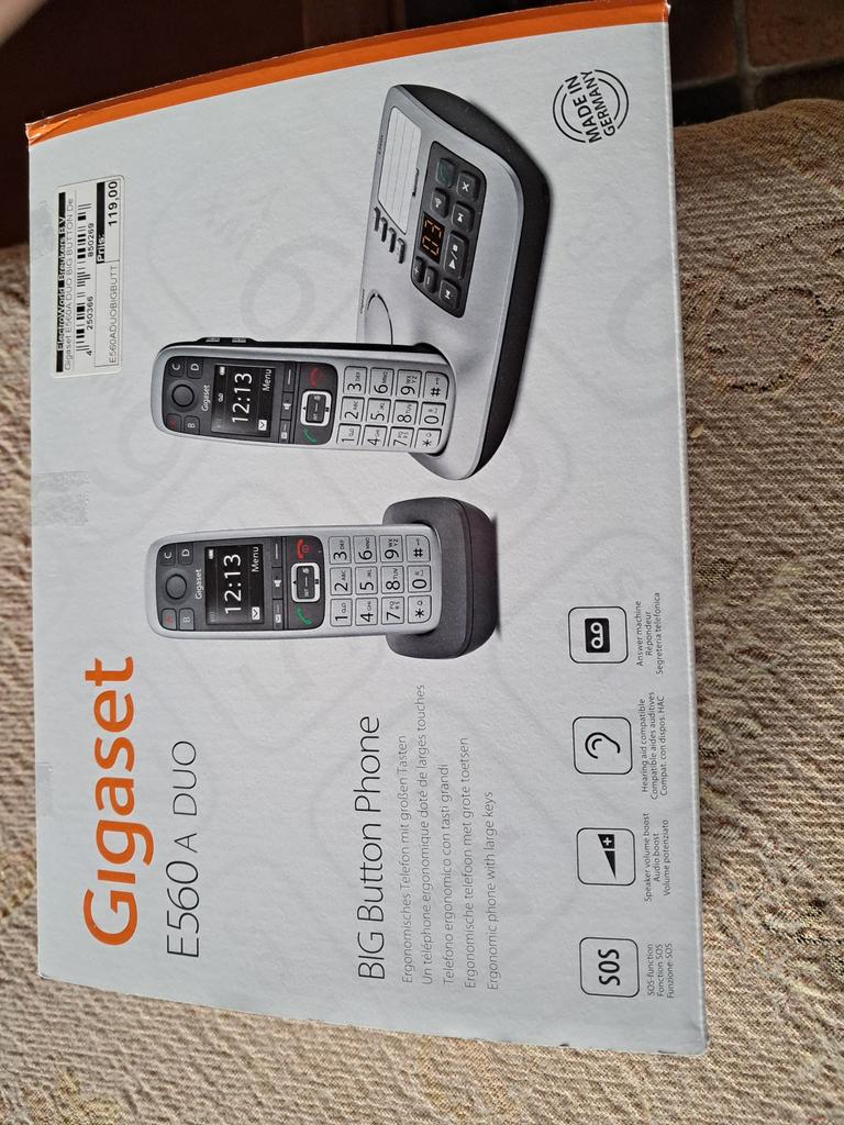 Gigaset, Ophalen of Verzenden, Zo goed als nieuw, 1 handset