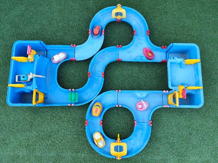 Leuke baan van AquaPlay - 43 stuks (set 2), Kinderen en Baby's, Speelgoed | Buiten | Los speelgoed, Gebruikt, Ophalen of Verzenden