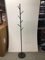 Zwarte staande kapstok, Ophalen, Gebruikt, Metaal, Staande kapstok