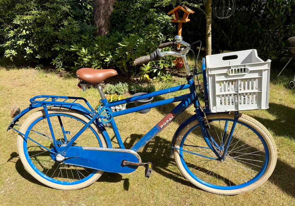 25€ voor 26 inch transport fiets 3 versn. terugtraprem, Terugtraprem, Gebruikt, Versnellingen, Minder dan 49 cm