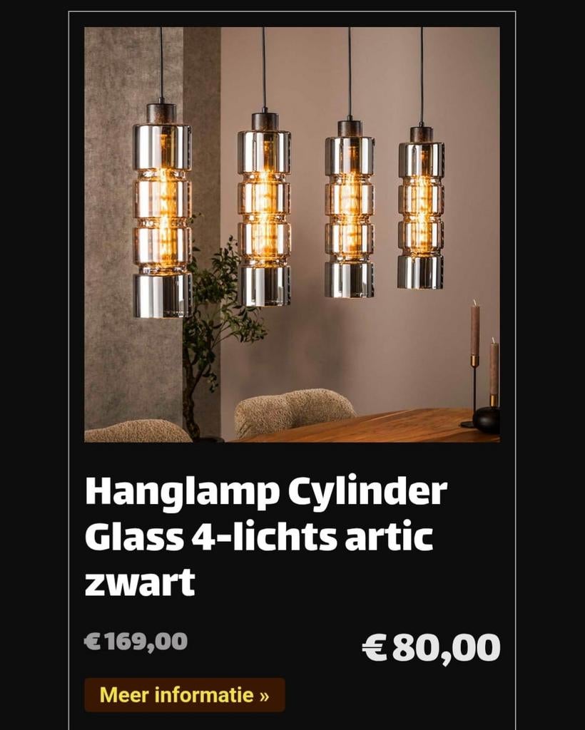 Diverse hanglampen met hoge korting vanaf 29.95, Nieuw, Ophalen of Verzenden, Glas, Modern, Industrieel, Artic