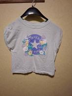 Converse All Star shirt met bloemen en ster 140/152, Ophalen of Verzenden, Zo goed als nieuw, Converse, Meisje